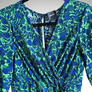 Perfect for St. Patrick's Day! Emerald Green Maeve Anthropologie Dress Women's 8